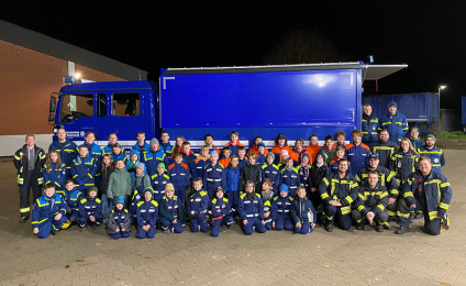 Kinder-& Jugendfeuerwehr Rethmar beim THW OV Lehrte